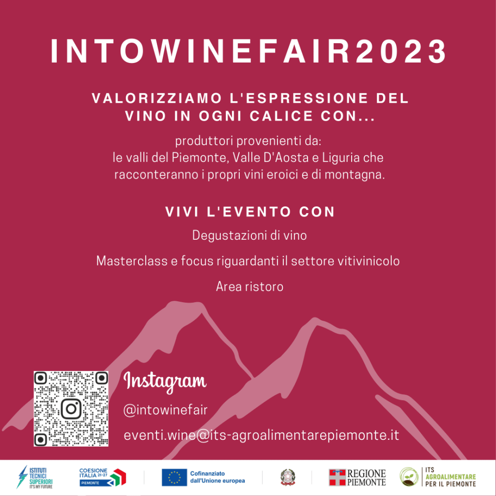 Evento IntoWine Fair 2023 - Torino 16.06.2023